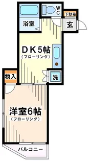 東京都世田谷区粕谷4【マンション】の間取り