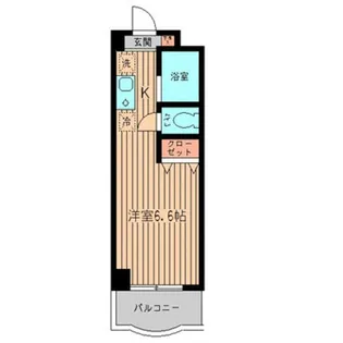 クラシコ鷺沼【1階】の間取り