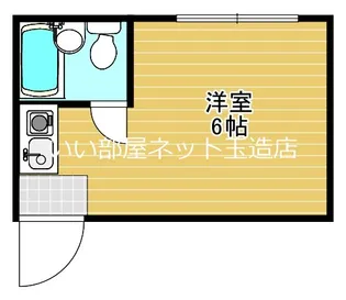 大阪府東大阪市衣摺1【アパート】の間取り