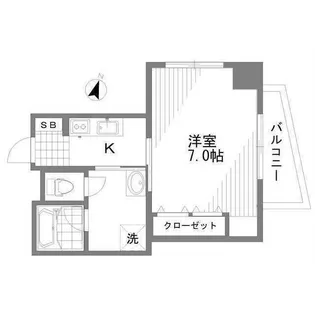 パーク池尻【3階】の間取り