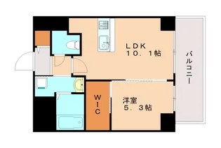 ファーストフィオーレ東灘【4階】の間取り