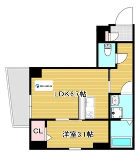 鹿児島県鹿児島市鴨池2【マンション】の間取り