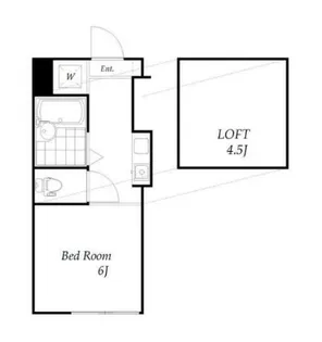 クレールブランシェ妙蓮寺【1階】の間取り