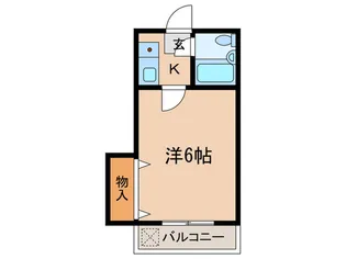 大田ハイツ【2階】の間取り