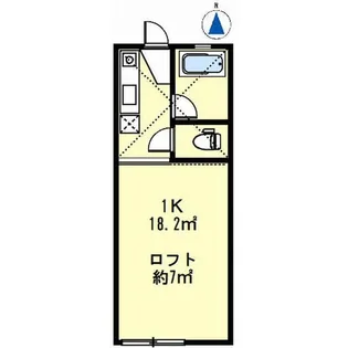 コーポシーダ【2階】の間取り