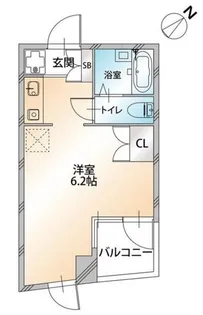 びゅうリエット板橋【3階】の間取り