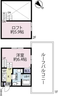 Chalet新検見川【2階】の間取り