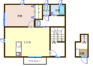 グランコート【2階】の間取り