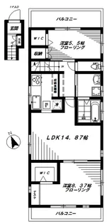T-ソレイユ【2階】の間取り