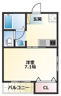 センターリバー【1階】の間取り