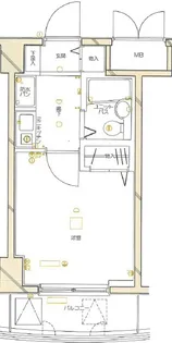 ダイホープラザ西荻窪【5階】の間取り