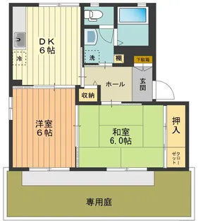 アークTU【1階】の間取り