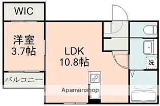 BRAVE BASE戸島【1階】の間取り