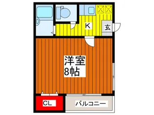 グラフティ-マンション6【3階】の間取り