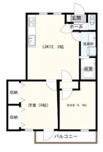クライムヒルズ【2階】の間取り