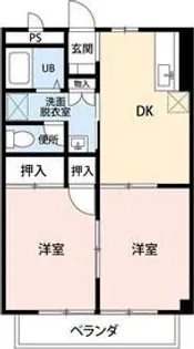 サンシャイン【2階】の間取り