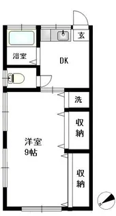 グリーンピア釜利谷【2階】の間取り