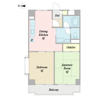 アミーパレス山内【9階】の間取り
