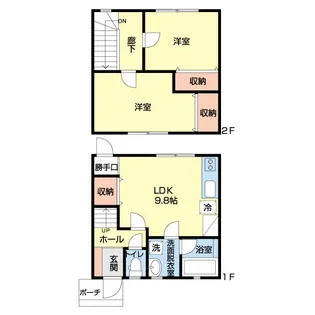 ハイセレール未来の間取り