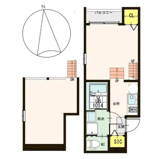 Arc-en-Ciel【1階】の間取り