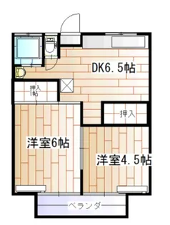 グリーンリーフ【2階】の間取り