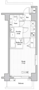 N stage西船橋II【2階】の間取り