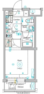 SYNEX YOKOHAMA-NEGISHI【1階】の間取り
