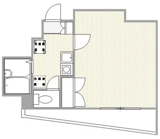 ロイヤルパレス初台【2階】の間取り