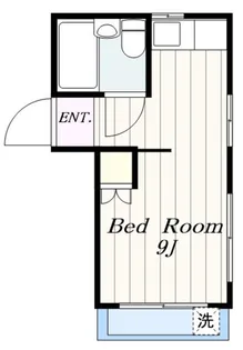 手島コーポ【2階】の間取り