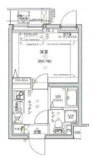 エスペルーモ上池台【2階】の間取り