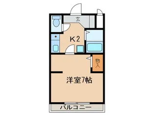 ハイツ山幸【4階】の間取り