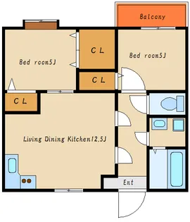 玉木マンション【3階】の間取り