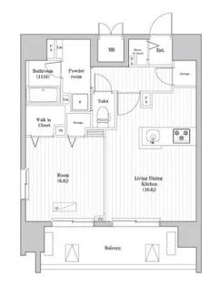 大森海岸レジデンス【11階】の間取り