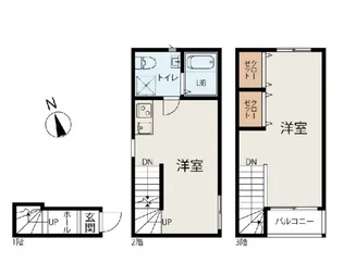 コンフォール駒込の間取り