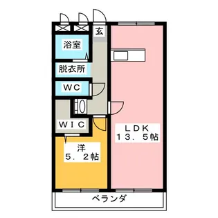 清風マンション【2階】の間取り
