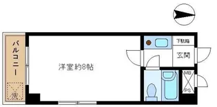 日興パレス武蔵関【2階】の間取り