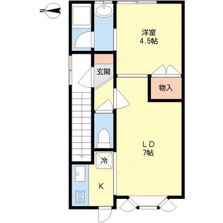 メモワールメゾン【1階】の間取り