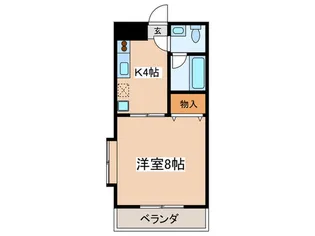 ヴィラ フィオーレ【1階】の間取り