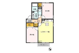 グレースヒル BC【1階】の間取り