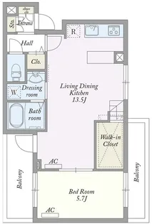 My Style vintage新小岩【3階】の間取り