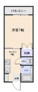 マリンスパーク諏訪【2階】の間取り