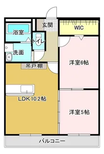 Bel Paese【2階】の間取り