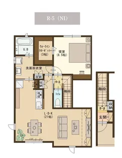 ユーソニアン上越・大字寺町Aの間取り