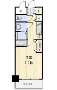 メゾン・ド・ヴィレ高輪魚らん坂【2階】の間取り