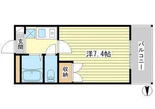 アムールMI中地1【3階】の間取り