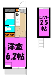 SKK・マンション3【1階】の間取り