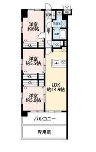 ホビアルフェンテ【3階】の間取り