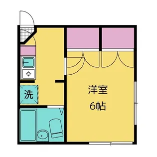 Casa・Domani【1階】の間取り