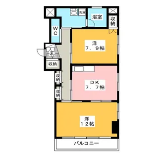 ピアビル【4階】の間取り