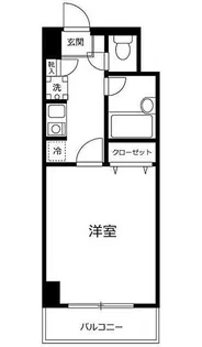 イトーピア六本木【5階】の間取り